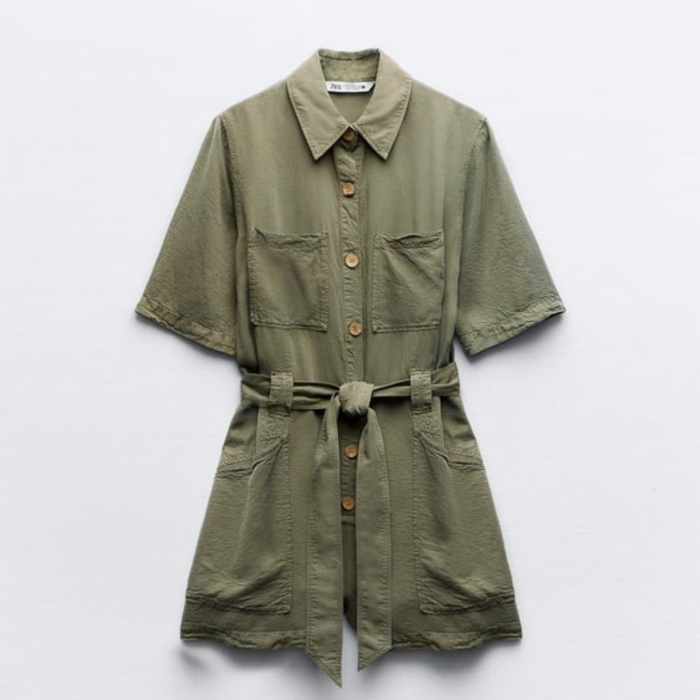 NEW ZARA short jumpsuit